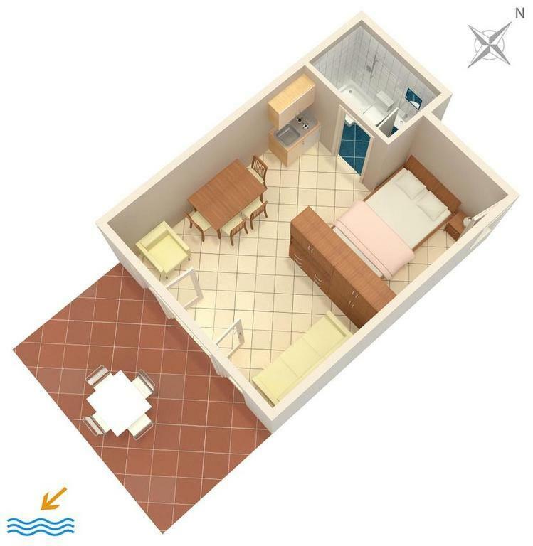 Apartmani Ujdur Omis Bagian luar foto
